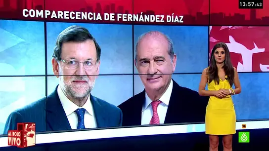 Rajoy, Fernández Díaz y Lorena Baeza Rajoy, Fernández Díaz y Lorena Baeza