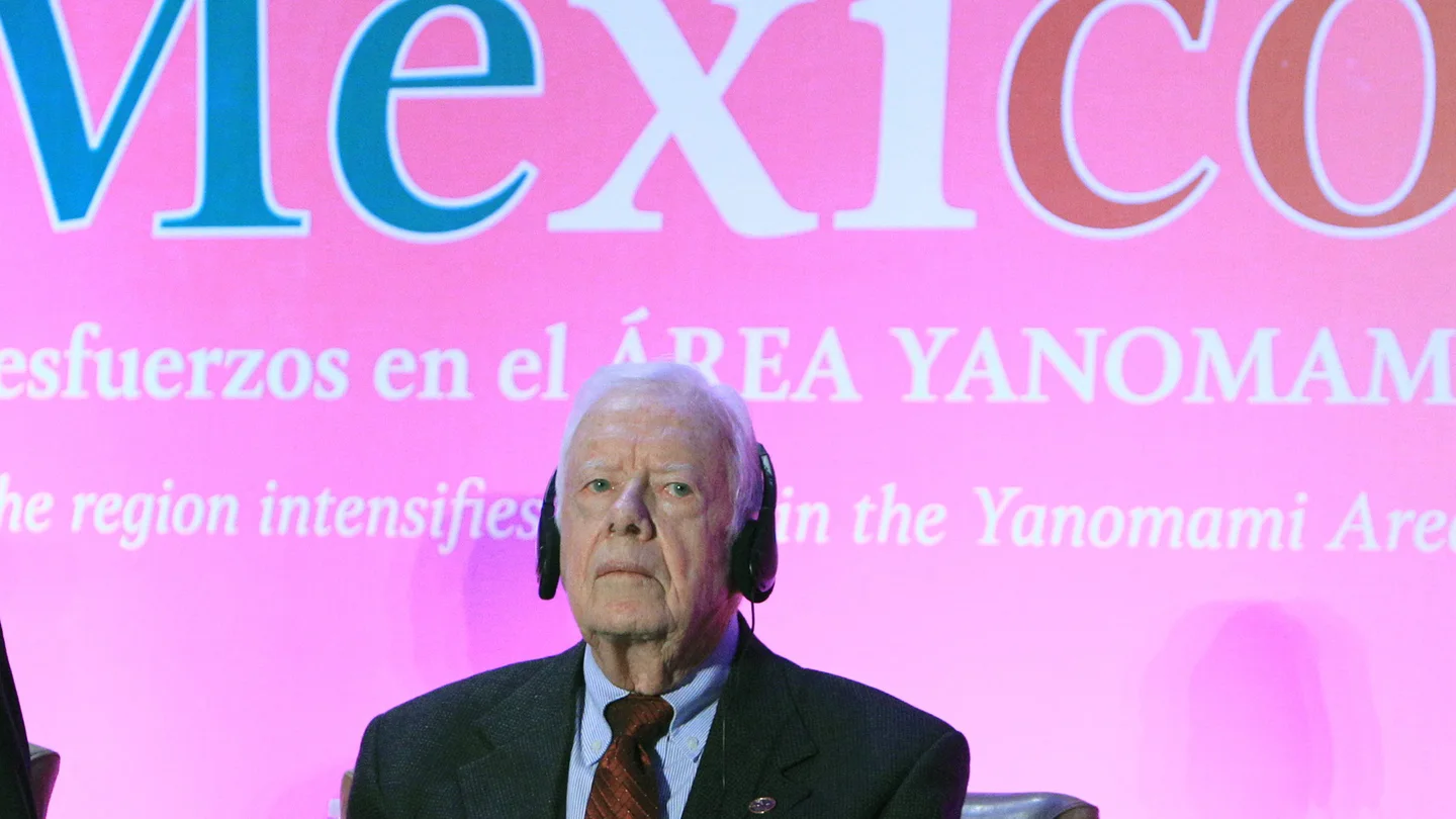 El expresidente estadounidense, Jimmy Carter El expresidente estadounidense, Jimmy Carter