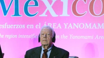 El expresidente estadounidense, Jimmy Carter