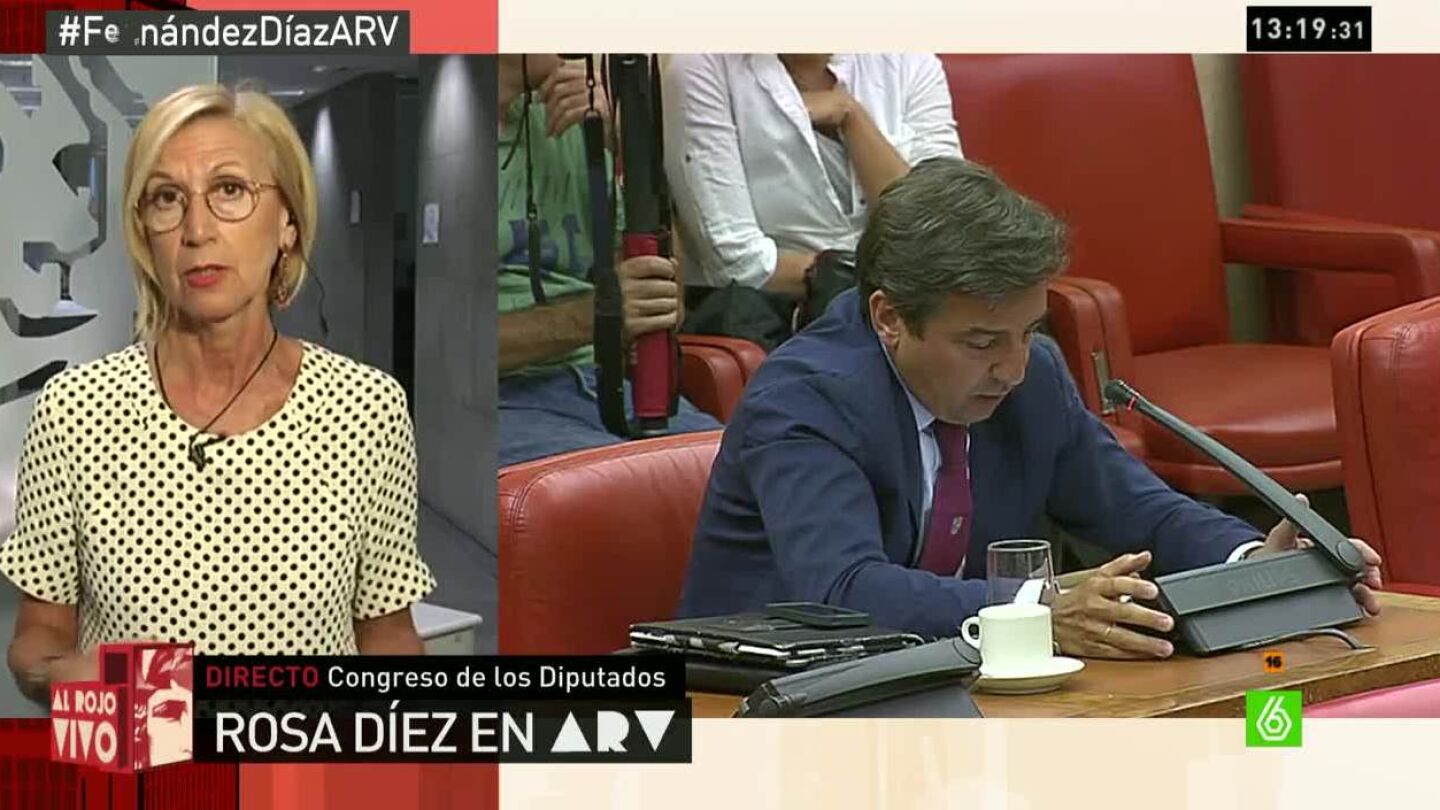 Rosa D&iacute;ez habla con ARV