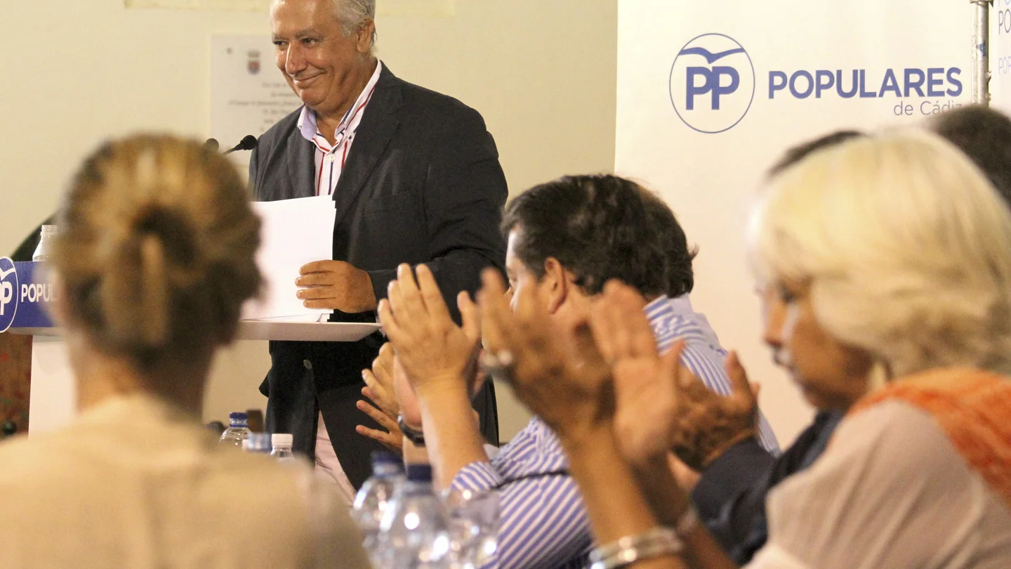 El vicesecretario de Autonomías y Ayuntamientos del PP, Javier Arenas El vicesecretario de Autonomías y Ayuntamientos del PP, Javier Arenas