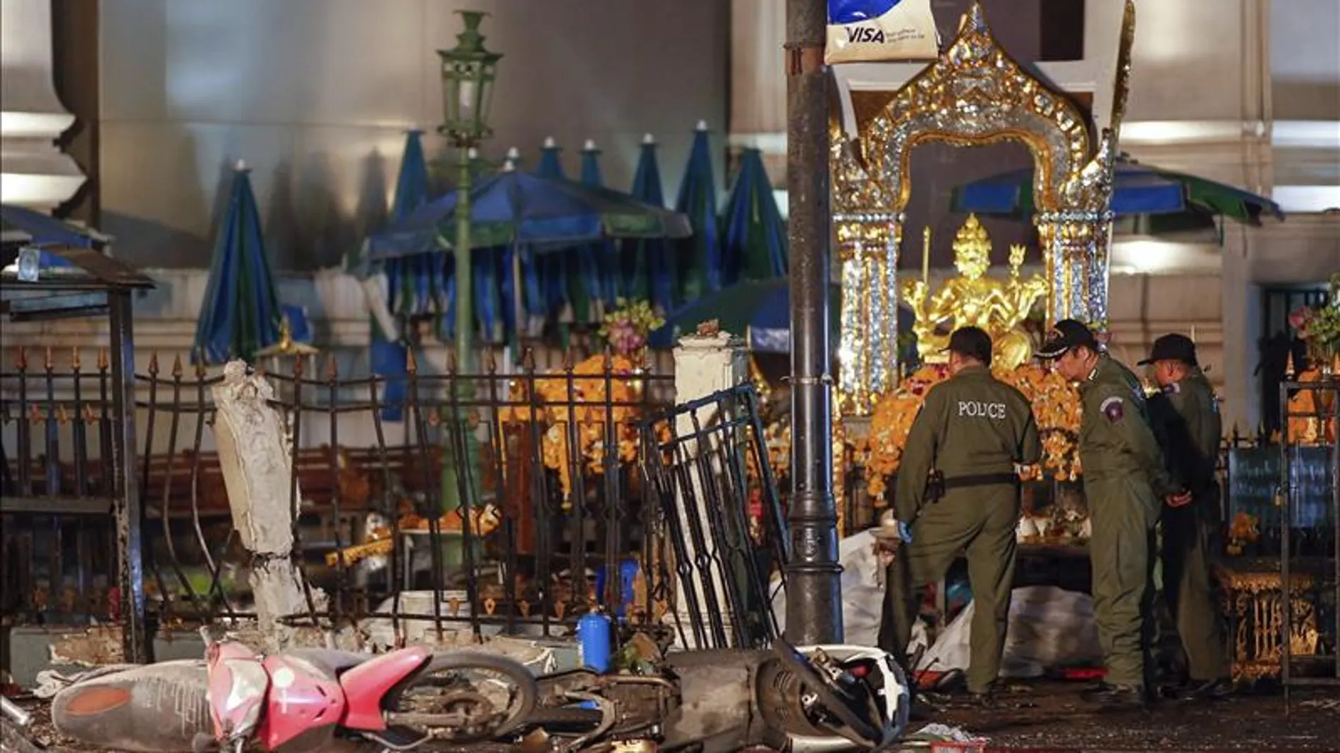 Explosión en Bangkok