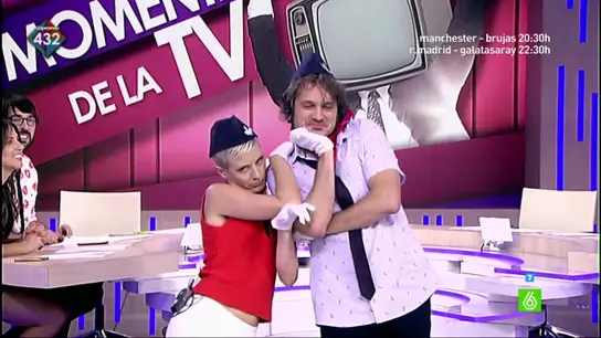 Los azafatos de Zapeando Los azafatos de Zapeando