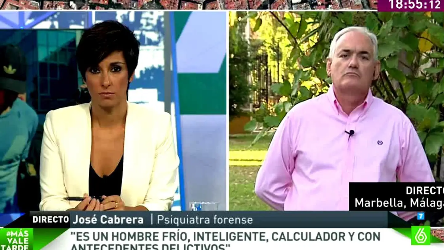 José Cabrera: "Morate es frío, inteligente, calculador y premeditado" José Cabrera: "Morate es frío, inteligente, calculador y premeditado"