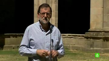 Mariano Rajoy ante los medios