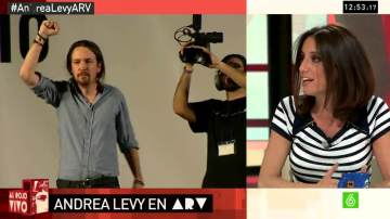 Andrea Levy habla sobre Podemos