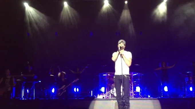 Enrique Iglesias en el Starlite Festival Marbella 2015