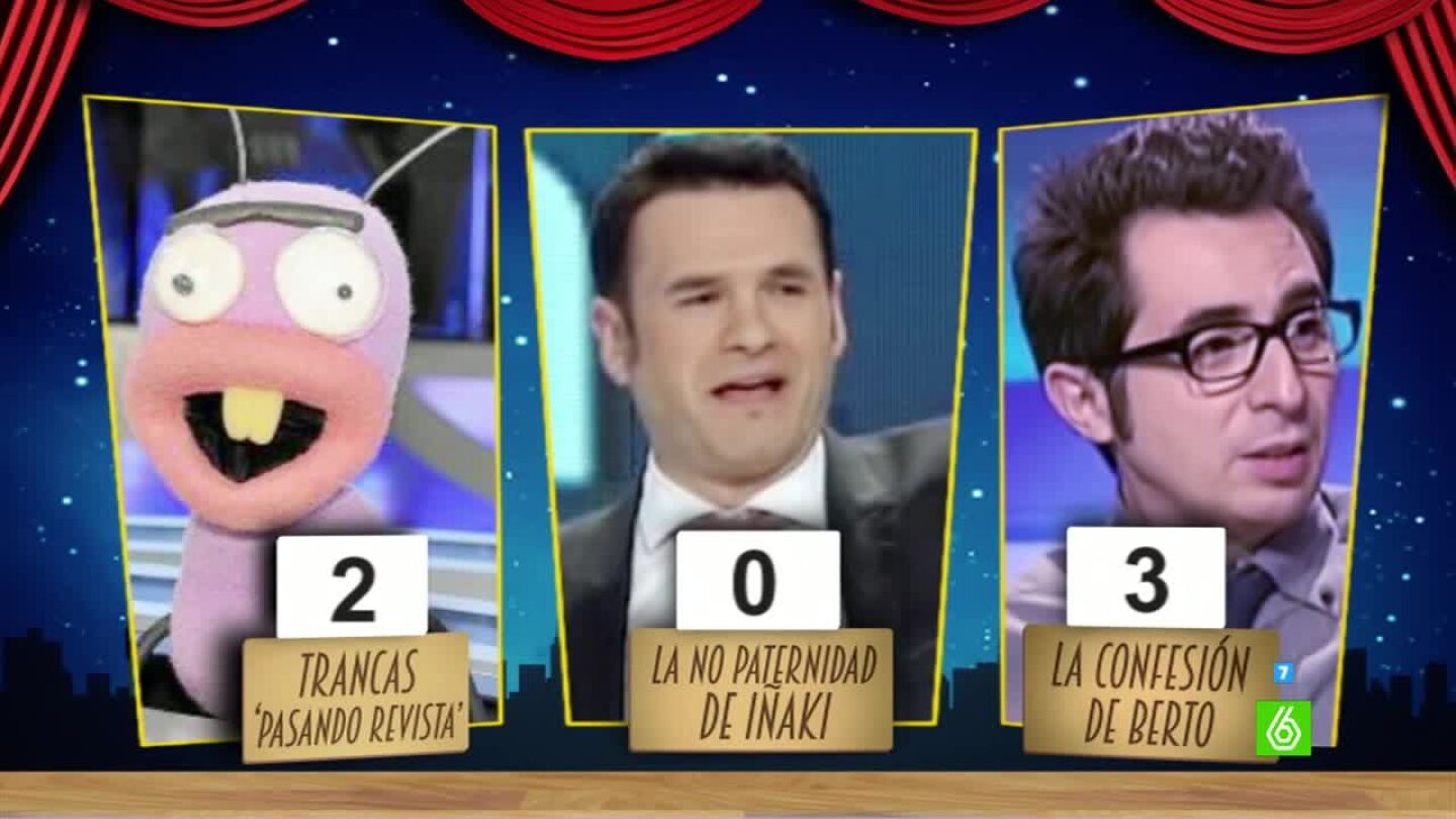 'La confesi&oacute;n de Berto' se convierte en el tercer finalista a 'Mejor Zasca del A&ntilde;o'