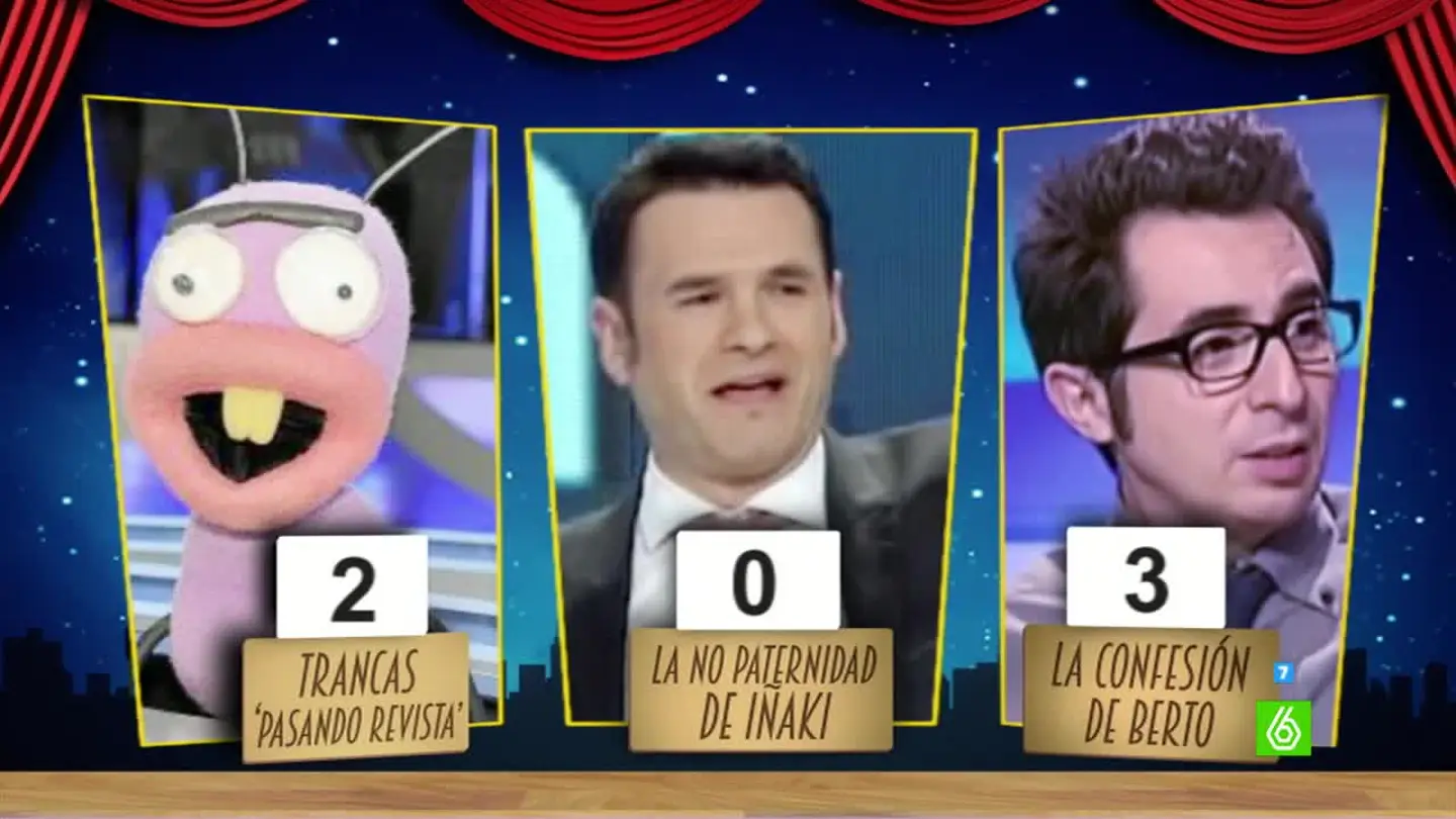 'La confesión de Berto' se convierte en el tercer finalista a 'Mejor Zasca del Año' 'La confesión de Berto' se convierte en el tercer finalista a 'Mejor Zasca del Año'