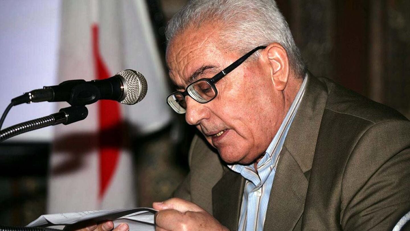 Responsable de la Direcci&oacute;n General de Antig&uuml;edades y Museos en Palmira, Jaled al Asaad