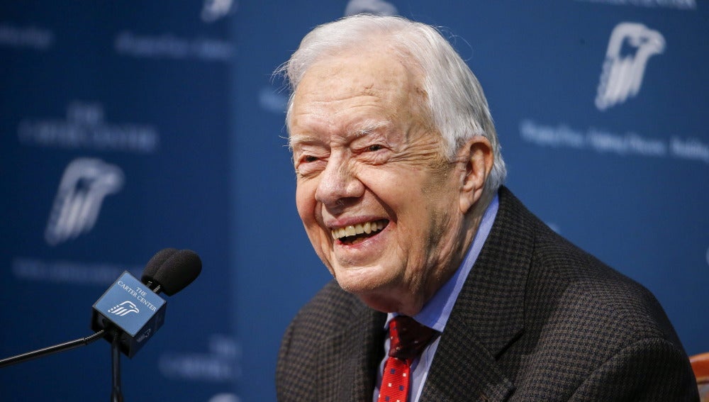 El expresidente estadounidense Jimmy Carter
