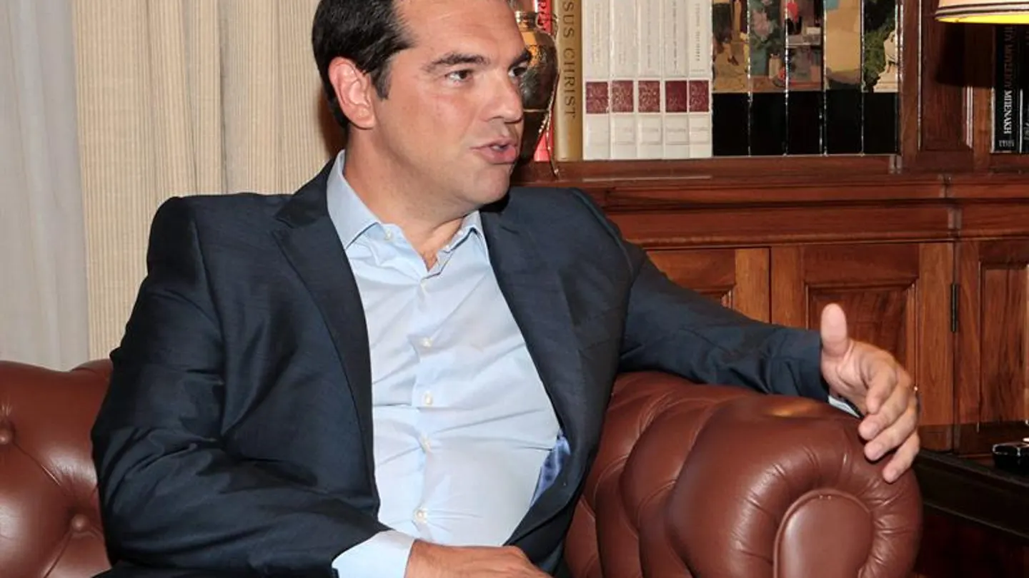 El primer ministro griego, Alexis Tsipras El primer ministro griego, Alexis Tsipras