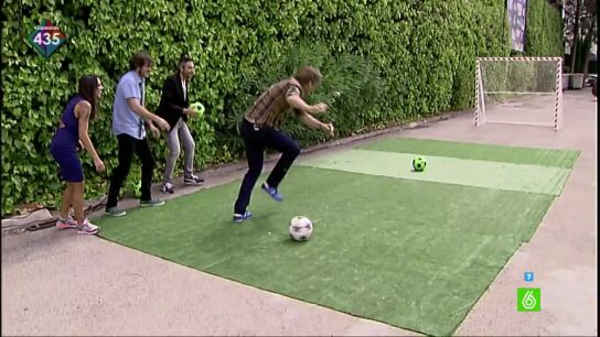 Julian Iantzi, antes de tirar: "Aunque sea al segundo bote me recog&eacute;is"