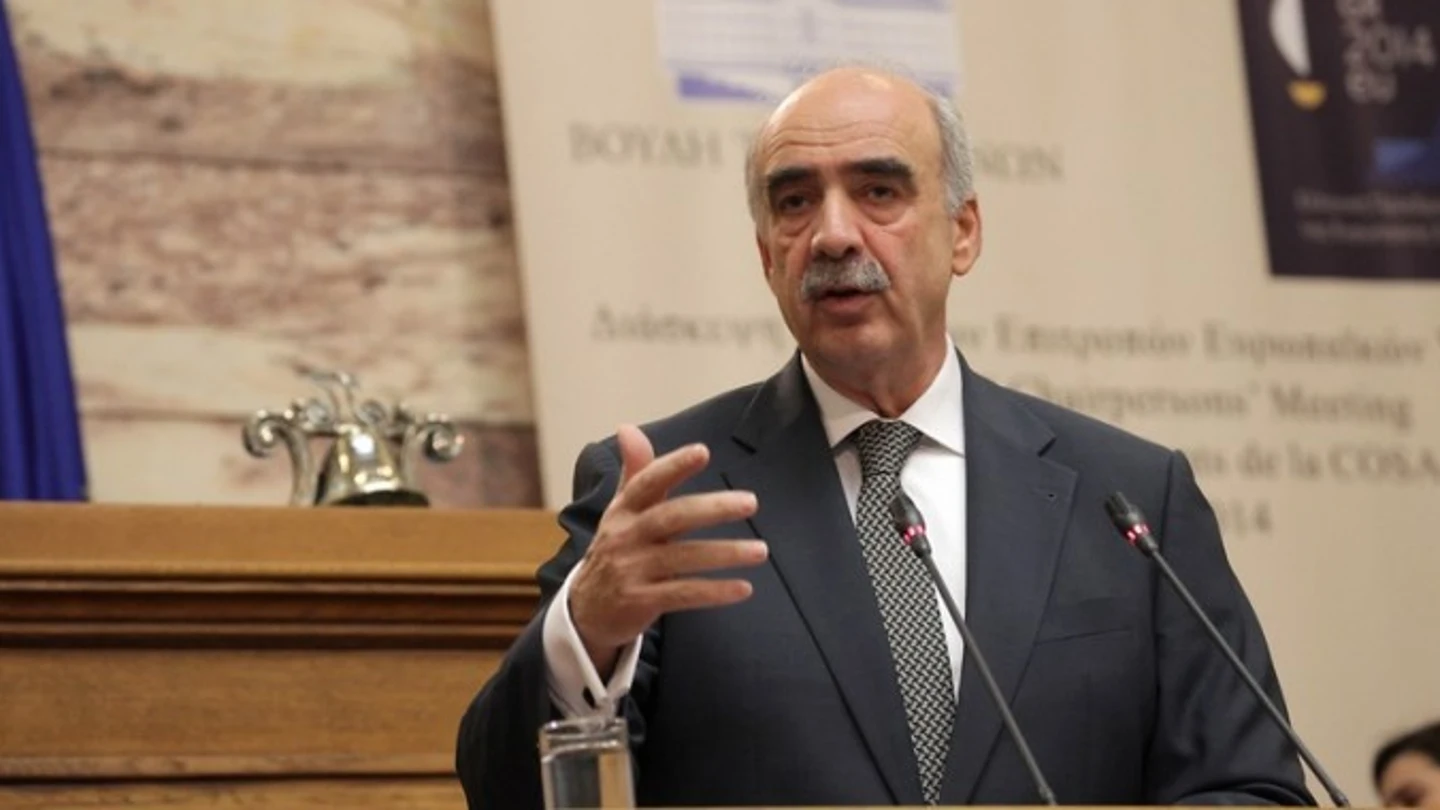 Vangelis Meimarakis, líder de Nueva Democracia Vangelis Meimarakis, líder de Nueva Democracia