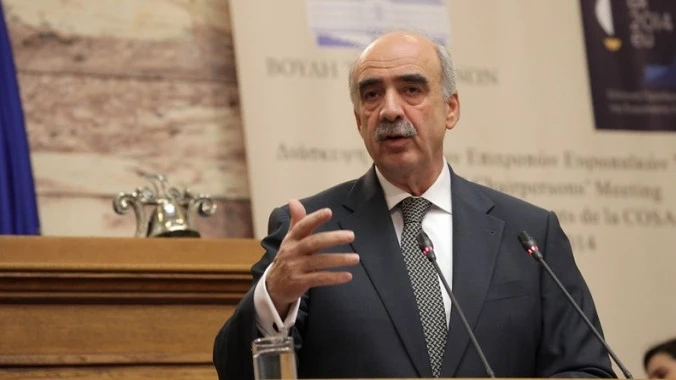 Vangelis Meimarakis, líder de Nueva Democracia