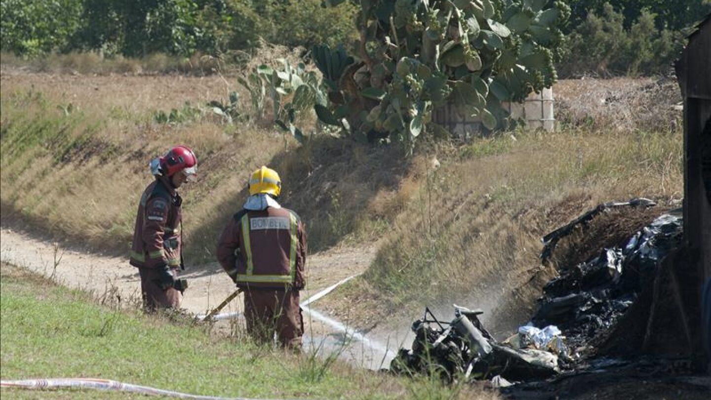 Un muerto y un herido en el accidente de un ultraligero en Sevilla