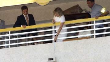 Investigan el balcón de Mor Syla