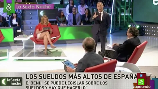 El momento de tensión entre Eduardo Inda e Hilario Pino en laSexta Noche El momento de tensión entre Eduardo Inda e Hilario Pino en laSexta Noche