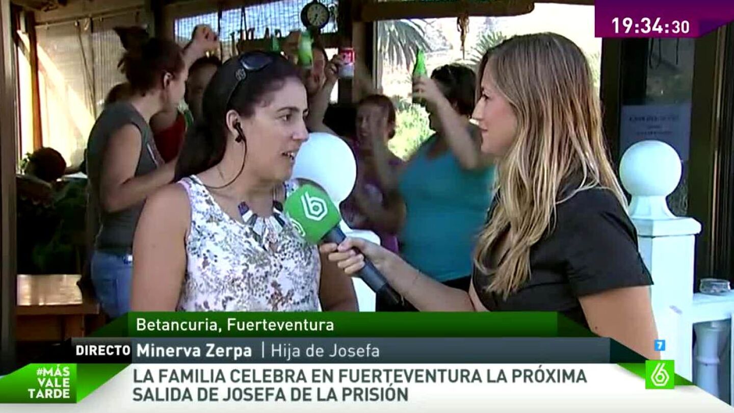 Minerva Zerpa, hija de Josefa