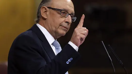 El ministro de Hacienda, Cristóbal Montoro El ministro de Hacienda, Cristóbal Montoro
