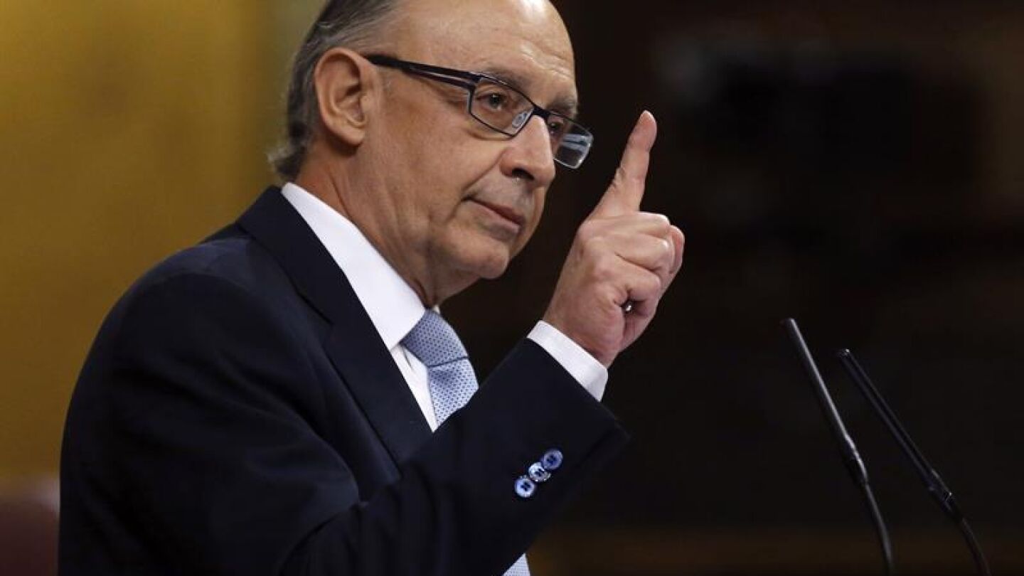 El ministro de Hacienda, Crist&oacute;bal Montoro