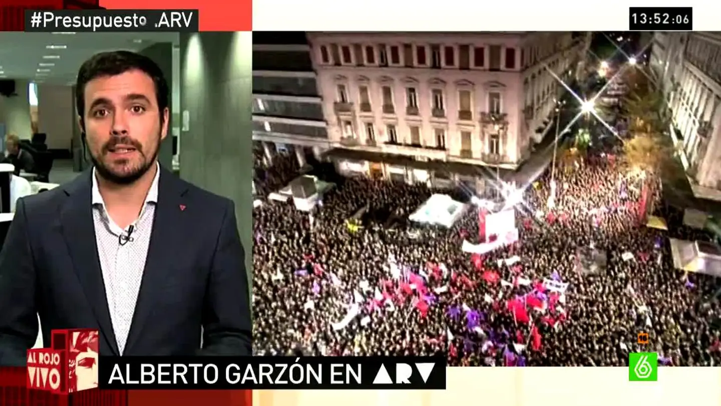 Alberto Garzón en ARV Alberto Garzón en ARV
