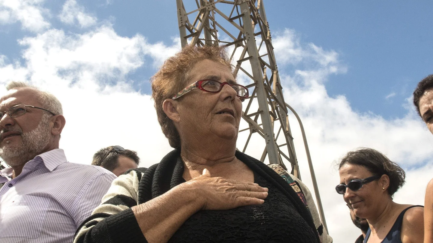 Josefa Hernández en su llegada a prisión Josefa Hernández en su llegada a prisión