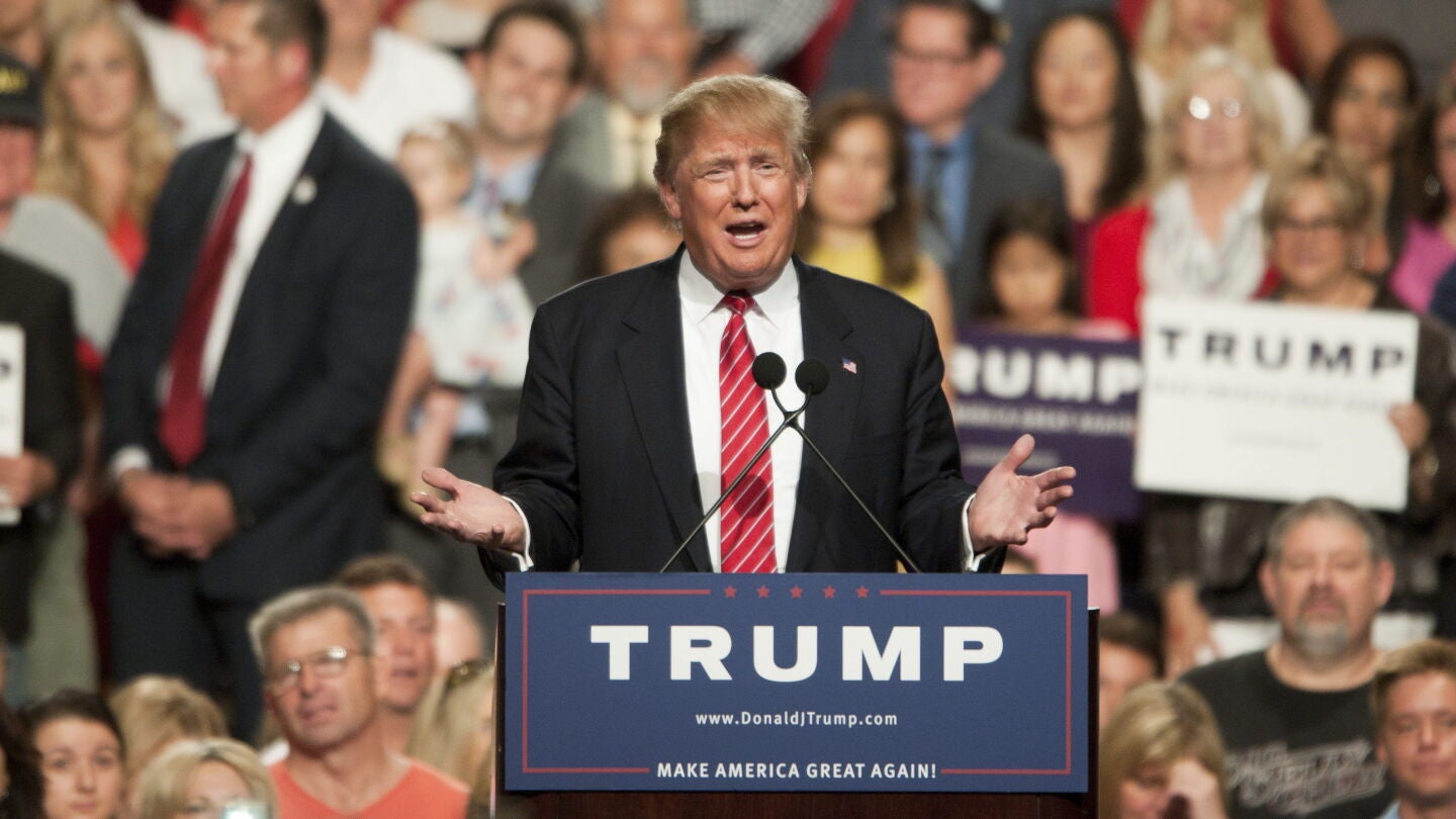 El magnate Donald Trump