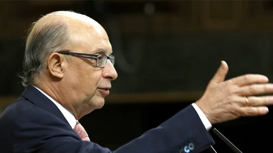 Cristóbal Montoro en el Congreso Cristóbal Montoro en el Congreso