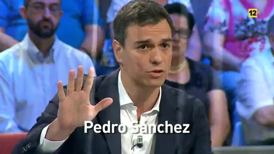Pedro Sánchez, en laSexta Noche Pedro Sánchez, en laSexta Noche