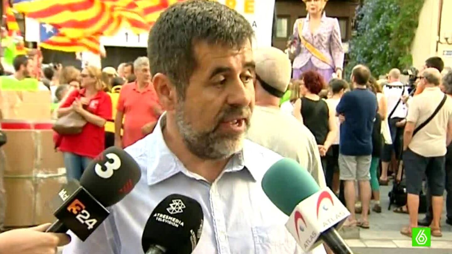 Jordi S&aacute;nchez, presidente de la Asamblea Nacional Catalana