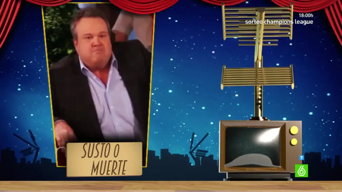 'Susto o muerte' es el cuarto finalista de los premios Zapeando en el mejor momentazo internacional 'Susto o muerte' es el cuarto finalista de los premios Zapeando en el mejor momentazo internacional