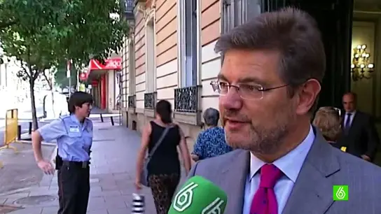 Rafael Catalá habla con laSexta Rafael Catalá habla con laSexta