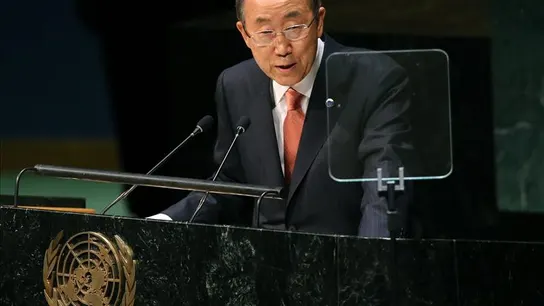 El secretario general de la ONU, Ban Ki-moon. El secretario general de la ONU, Ban Ki-moon.