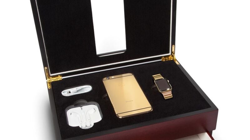 Una empresa prevende iPhone 6s de oro de 24 quilates antes de que Apple lo desvele el 9-S