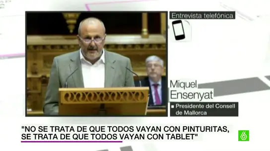 Miquel Ensenyat, presidente Consell Mallorca Miquel Ensenyat, presidente Consell Mallorca