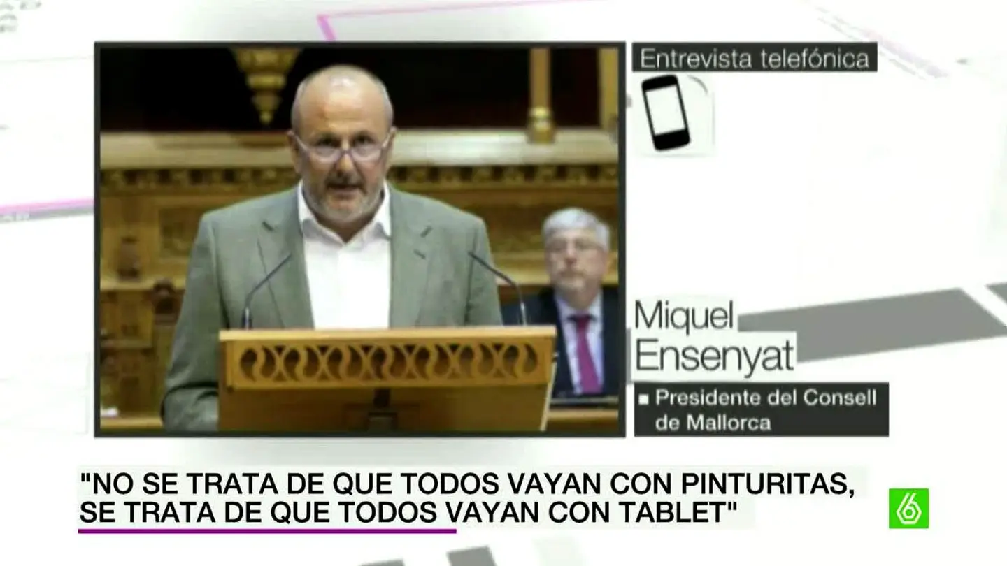 Miquel Ensenyat, presidente Consell Mallorca Miquel Ensenyat, presidente Consell Mallorca