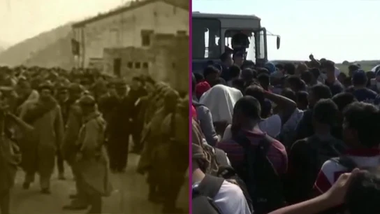 Refugiados sirios y españoles Refugiados sirios y españoles