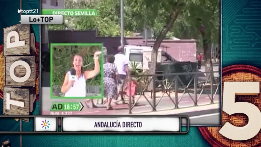 Una reportera de Andalucía Directo se coge unos días: "¿Sabes por qué suben las temperaturas? ¡Porque me voy de vacaciones!"