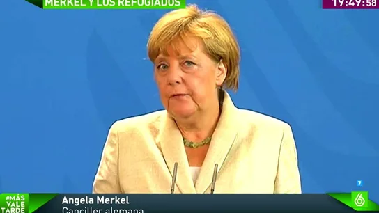 Merkel, de hacer llorar a una niña palestina a liderar la lucha política por los refugiados Merkel, de hacer llorar a una niña palestina a liderar la lucha política por los refugiados