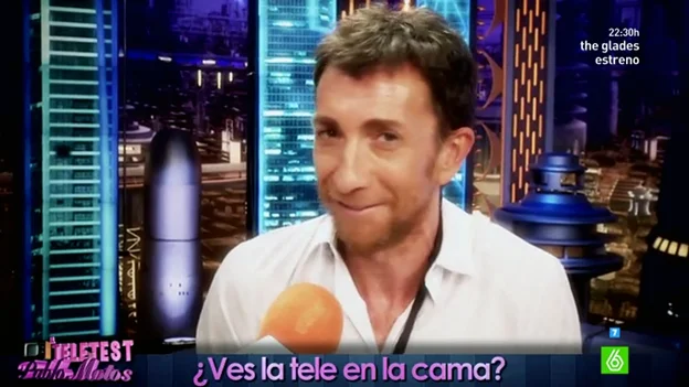 Pablo Motos se enfrenta al 'teletest' de 'Zapeando' Pablo Motos se enfrenta al 'teletest' de 'Zapeando'