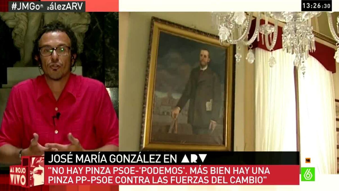 Jos&eacute; Mar&iacute;a Gonz&aacute;lez, en ARV