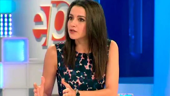Inés Arrimadas en Espejo Público. Inés Arrimadas en Espejo Público.