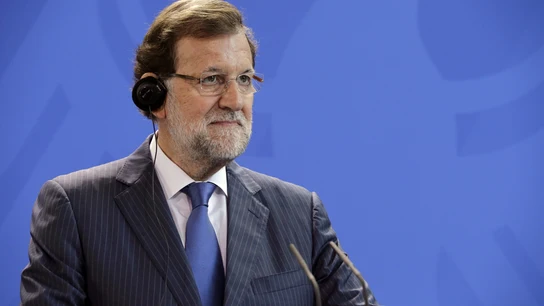 Mariano Rajoy en la conferencia de prensa Mariano Rajoy en la conferencia de prensa