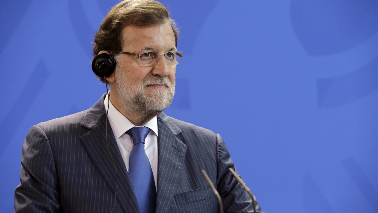 Mariano Rajoy en la conferencia de prensa Mariano Rajoy en la conferencia de prensa