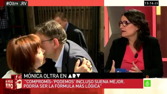 Mónica Oltra en ARV Mónica Oltra en ARV