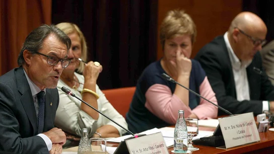Artur Mas comparece en el Parlament Artur Mas comparece en el Parlament