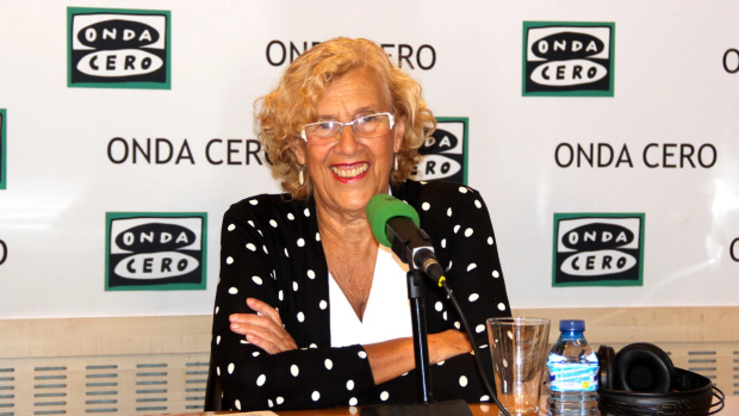 La alcaldesa de Madrid, Manuela Carmena, en Onda Cero La alcaldesa de Madrid, Manuela Carmena, en Onda Cero