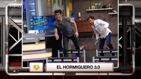 Pablo Motos y Jorge Fern&aacute;ndez compiten 'al rev&eacute;s' en el plat&oacute; de 'el Hormiguero'