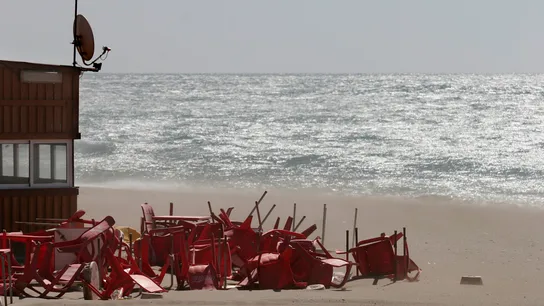 Una playa de Almería Una playa de Almería